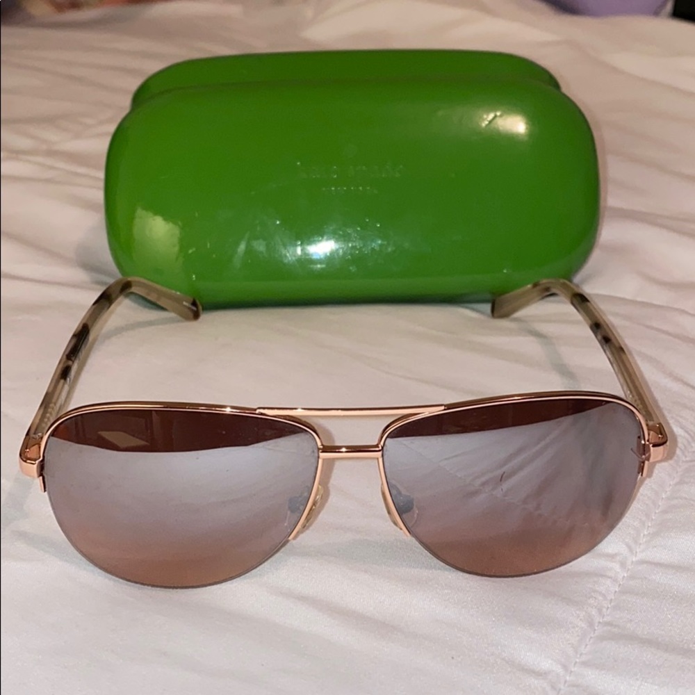 Kate spade sunglasses and case